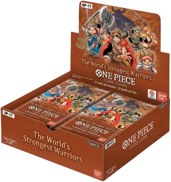 (Pre-Order) The World’s Strongest Warriors | OP-17 Booster Box